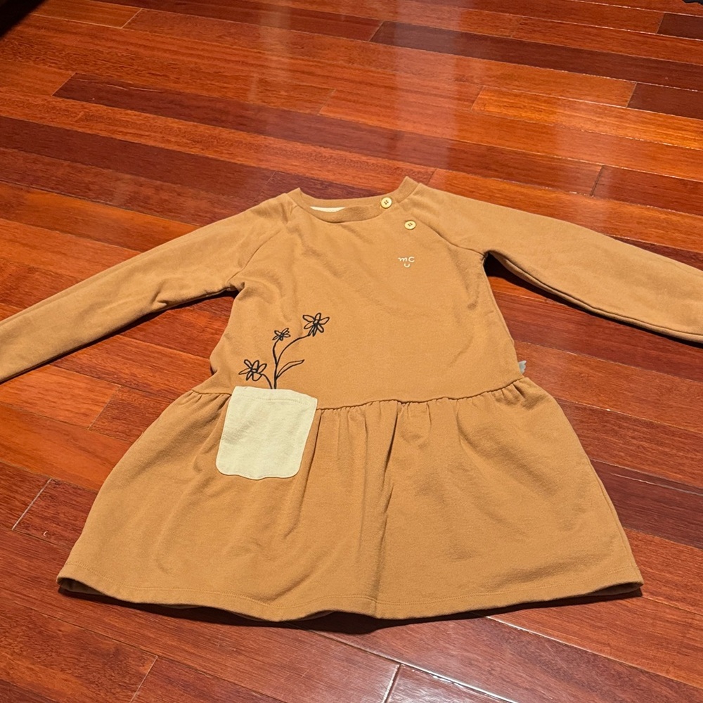 Floral Bloom Pocket Dress Size S
